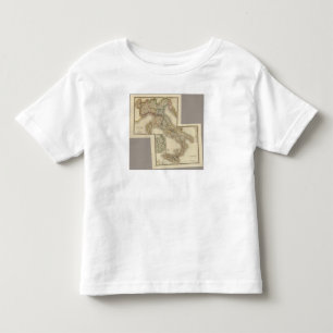 Camiseta Infantil Italia composta