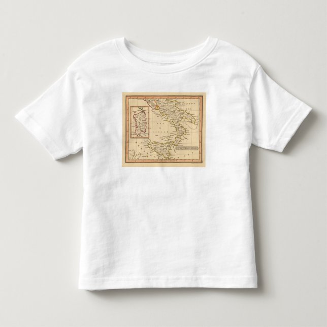 Camiseta Infantil Italia do sul (Frente)