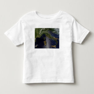 Camiseta Infantil Italia e France do sudeste
