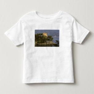 Camiseta Infantil Itália, Portofino. Vida cênica na