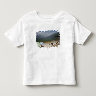 Camiseta Infantil Itália, Província de Verona, Brenzone. Lago Gard