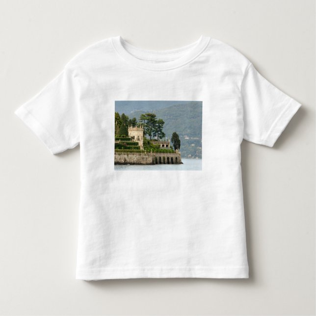 Camiseta Infantil Itália, Stresa, Lago Maggiore, Isola Bella 2 (Frente)