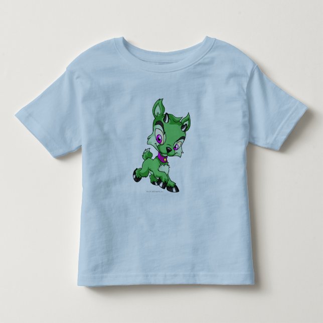 Camiseta Infantil Ixi verde (Frente)