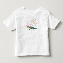 Camiseta Infantil Jacaré Crocodilo - Animais em uma Festa