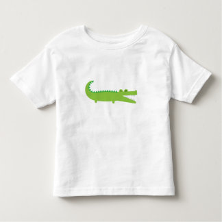 Camiseta Infantil Jacaré verde