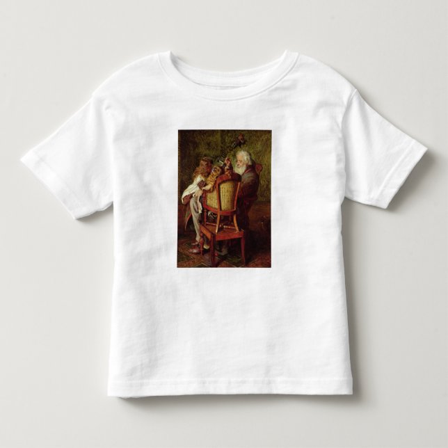 Camiseta Infantil Jack-in-the-Box do avô (Frente)