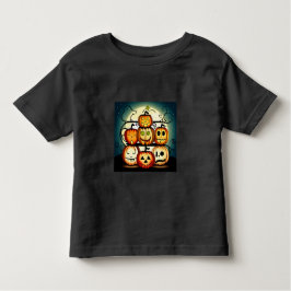 Camiseta Infantil Jack O Lanterns
