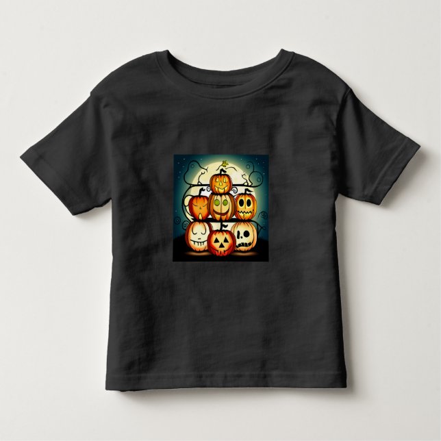 Camiseta Infantil Jack O Lanterns (Frente)