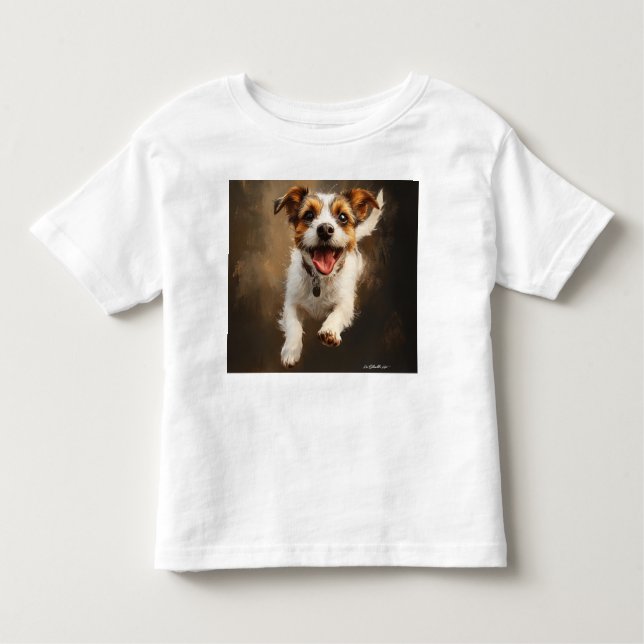 Camiseta Infantil Jack Russell (Frente)
