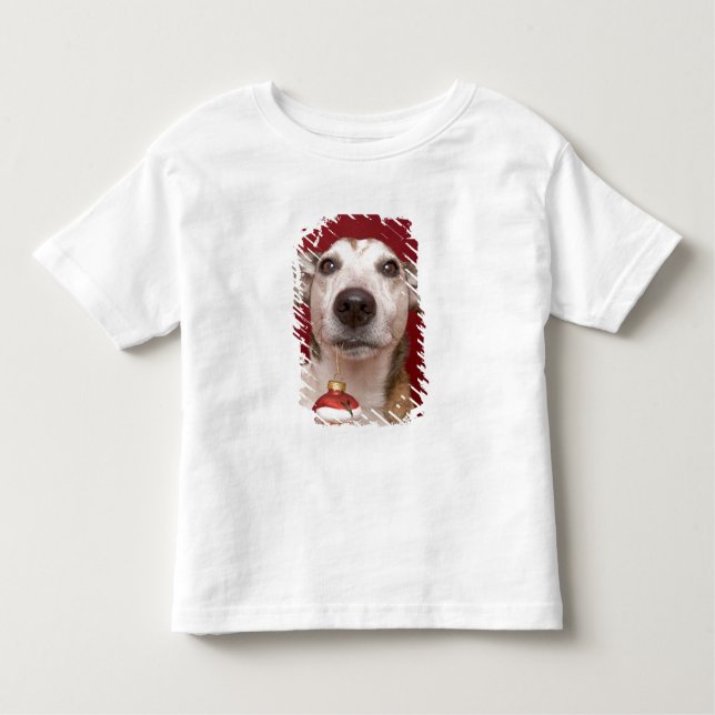 Camiseta Infantil Jack Russell Terrier que guardara enfeites de (Frente)