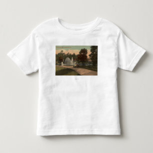 Camiseta Infantil Jacksonville, FL - vista do beira-rio