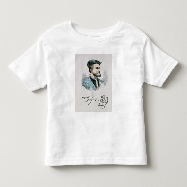 Camiseta Infantil Jacques Cartier (Frente)
