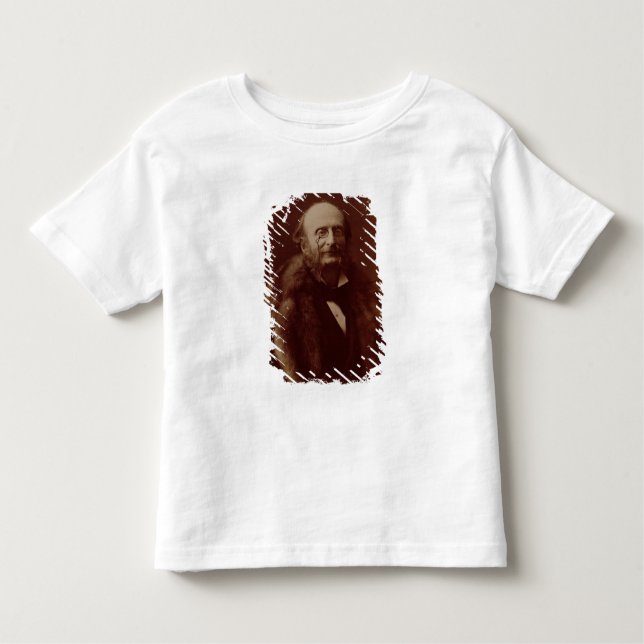 Camiseta Infantil Jacques Offenbach (1819-80), compositor alemão, (Frente)