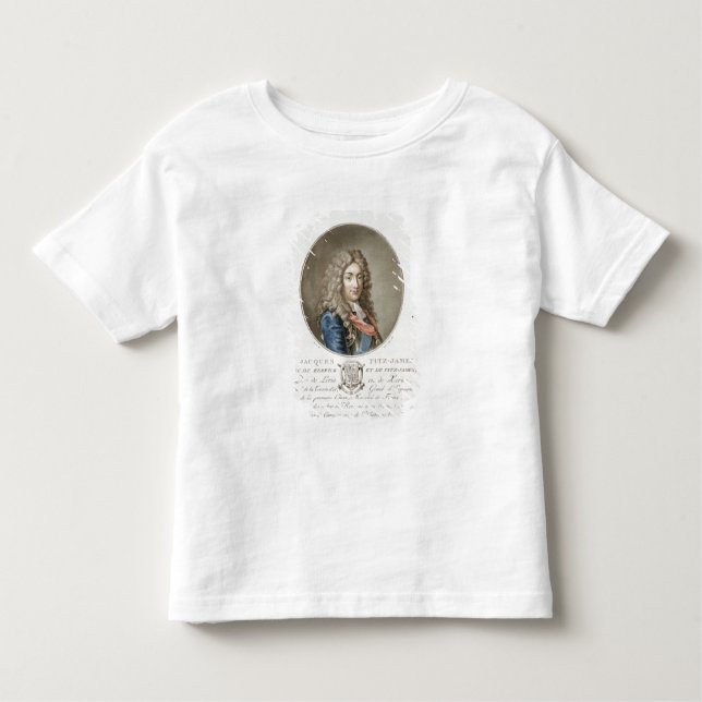 Camiseta Infantil James Fitzjames (1670-1733), ø duque de Berwick, (Frente)