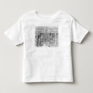 Camiseta Infantil James mim de Inglaterra na corte