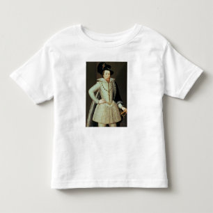 Camiseta Infantil James mim, retrato do metade-comprimento