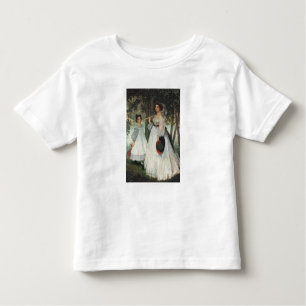 Camiseta Infantil James Tissot   as duas irmãs: Retrato, 1863