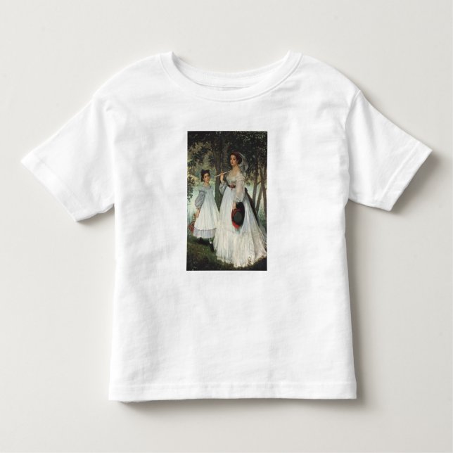 Camiseta Infantil James Tissot | As Duas Irmãs: Retrato, 1863 (Frente)