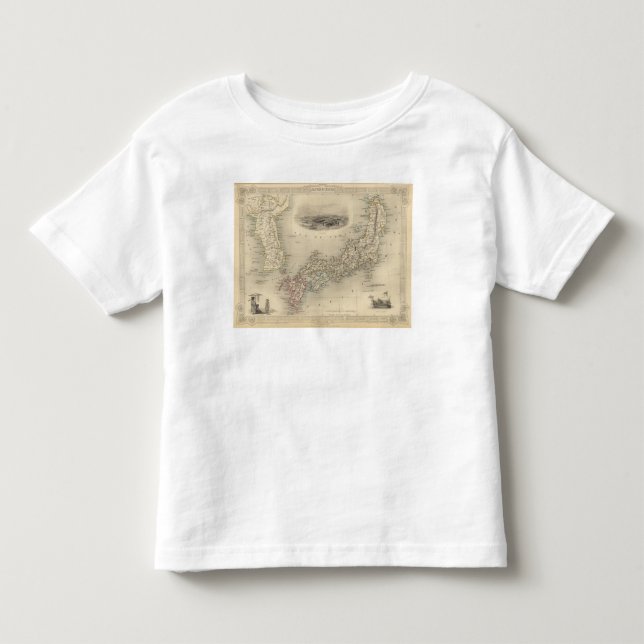 Camiseta Infantil Japão & Corea (Frente)