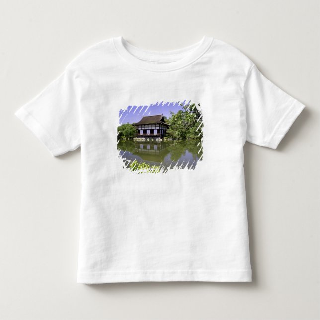 Camiseta Infantil Japão, Kyoto, Jardim Japonês do Santuário Heiano (Frente)