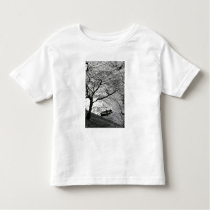 Camiseta Infantil Japão, Tóquio. Cereja floresce no Império