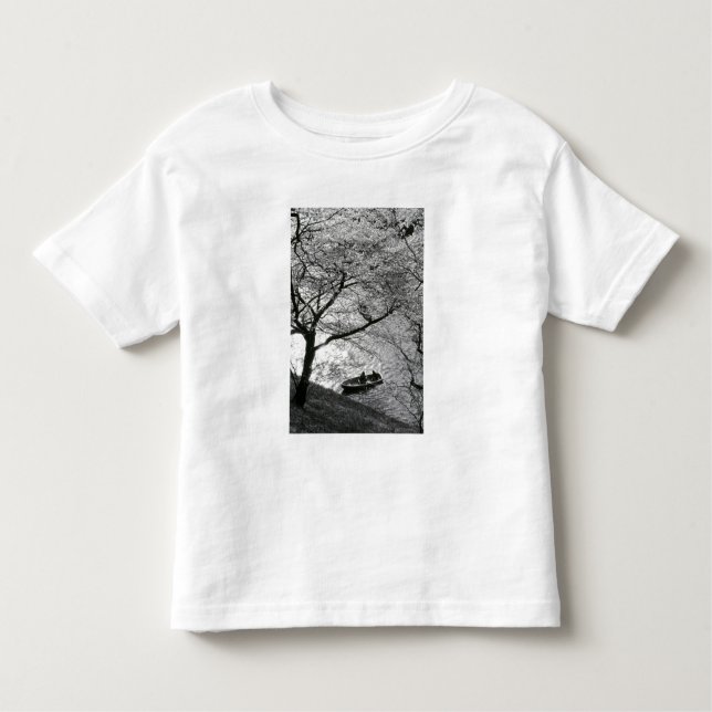 Camiseta Infantil Japão, Tóquio. Cereja floresce no Império (Frente)