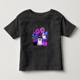 Camiseta Infantil Jardim Assustador à Meia-Noite