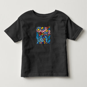 Camiseta Infantil Jardim Daisy Patriótico