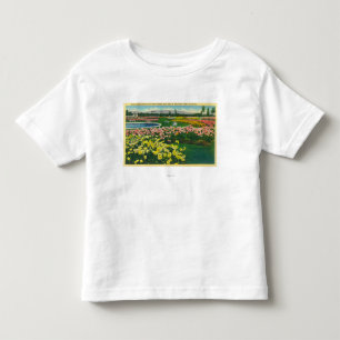Camiseta Infantil Jardim de rosas municipal em Santa Clara County