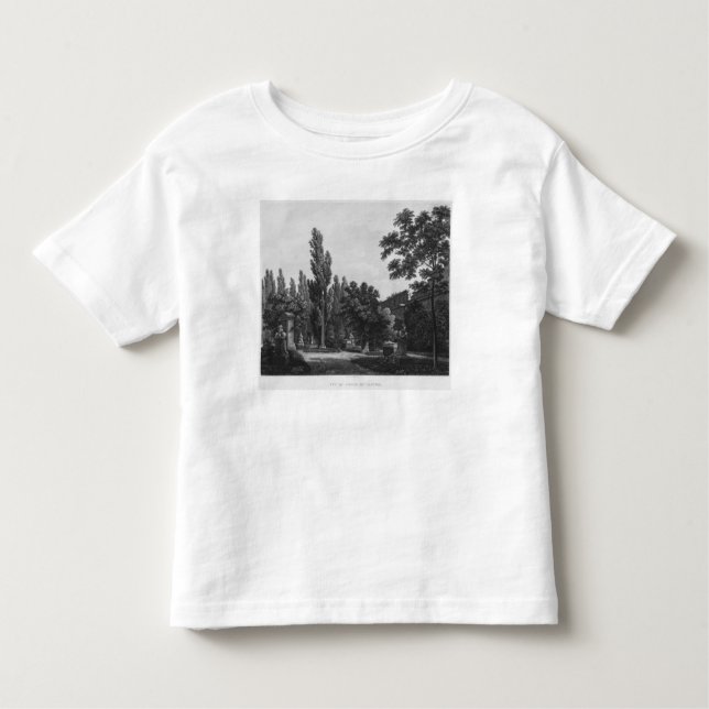 Camiseta Infantil Jardim do claustro, monumentos do DES de Musee (Frente)