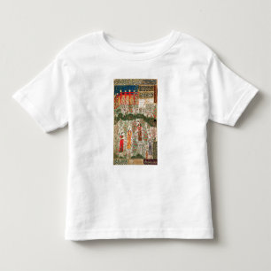 Camiseta Infantil Jardim persa, século XV (w/c no papel)