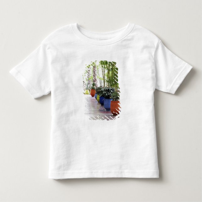 Camiseta Infantil Jardin Majorelle, Majorelle Garden, agora um públi (Frente)