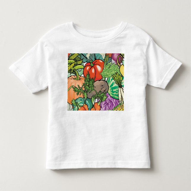 Camiseta Infantil Jardineiro Vegetal (Frente)
