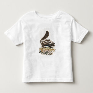 Camiseta Infantil Jaritataca, de "Histoire Naturelle" perto