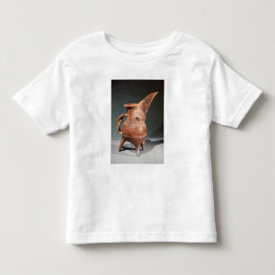 Camiseta Infantil jarro Três-equipado com pernas de "Kuei", de