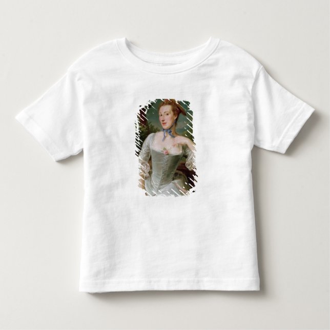 Camiseta Infantil Jeanne Antoinette Poisson Marquise de Pompadour (Frente)