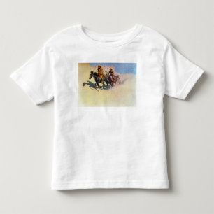 Camiseta Infantil Jedediah Smith que faz sua maneira através do