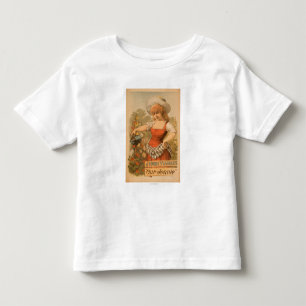 Camiseta Infantil Jennie Yeamans do "poster do teatro nosso Jennie"
