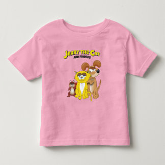 Camiseta Infantil Jerry O Gato E Amigos