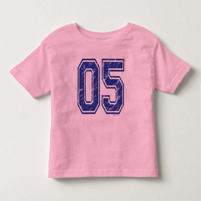Camiseta Infantil Jérsei de 05 costumes (Frente)