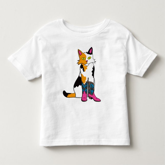 Camiseta Infantil Jester, o gato (Frente)