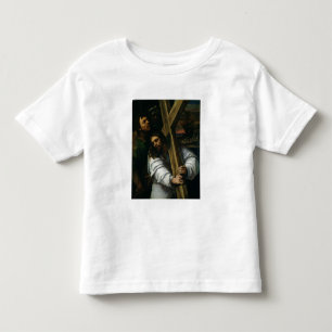 Camiseta Infantil Jesus que leva a cruz, c.1535 (óleo no painel)