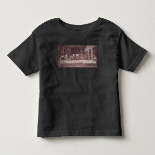 Camiseta Infantil Jesus "Yeshua" A Última Ceia, Leonardo da Vinci