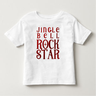Camiseta Infantil Jingle Bell Rock Star, Natal