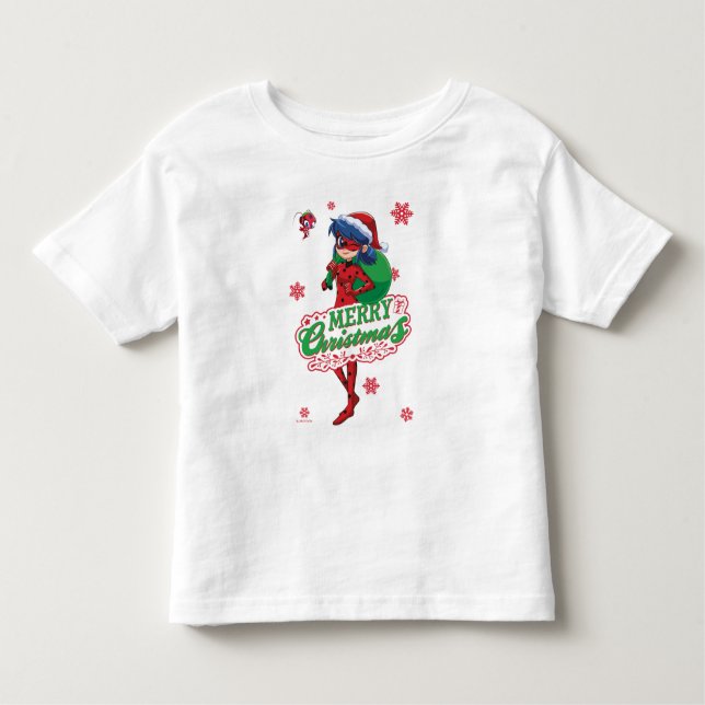 Camiseta Infantil Joaninha | Feliz Natal (Frente)