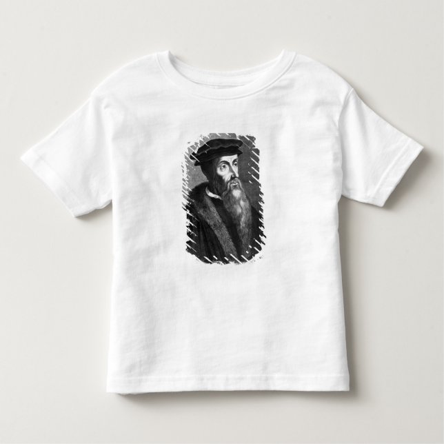 Camiseta Infantil João Calvino (Frente)
