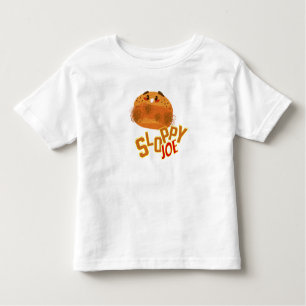 Camiseta Infantil Joe Sandwich Engraçado e bonito Joe
