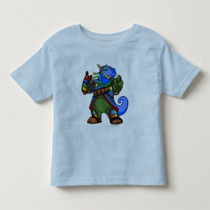 Camiseta Infantil Jogador da ilha de Grarrl Roo