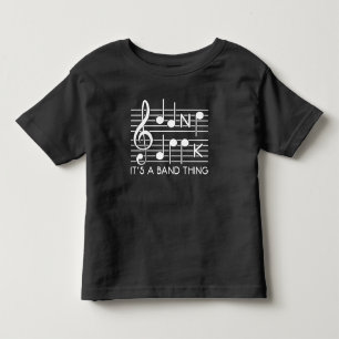 Camiseta Infantil Jogador de Instrumentos de Notas Musicais do Músi