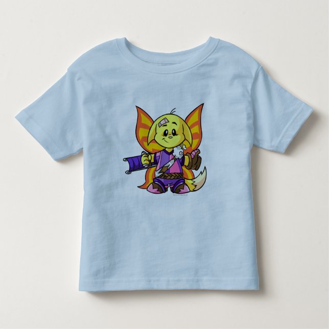 Camiseta Infantil Jogador de Kacheek Faerieland (Frente)